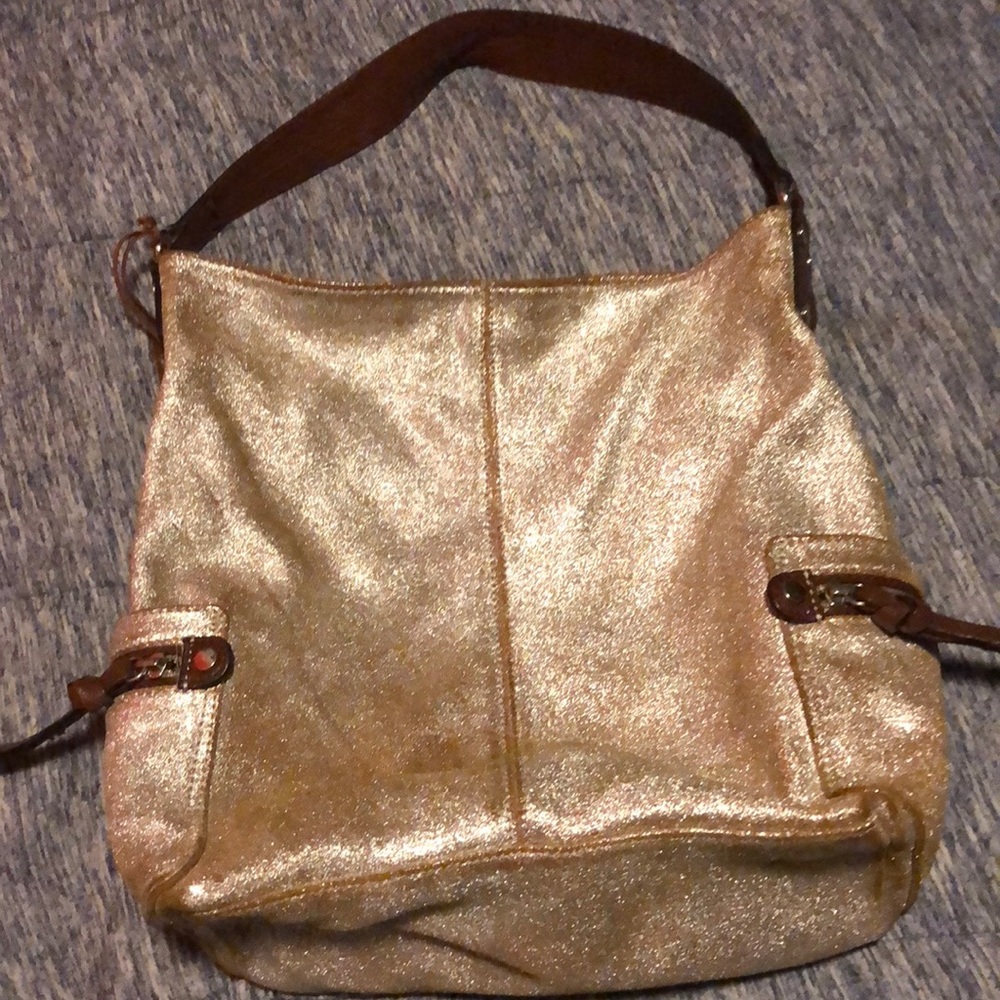 Gold tano purse
